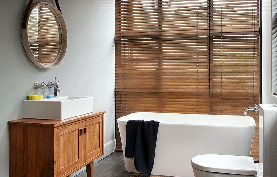 ستائر خشبية